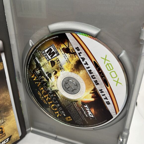 Full Spectrum Warrior (Microsoft Xbox, 2004) Complete with Manual Tested - Picture 8 of 9